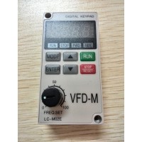 台达变频器VFD-M系列通用面板LC-M02E，可外引拆除远程控制