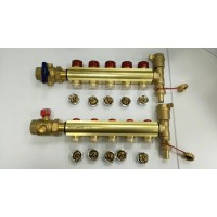 霍尼韦尔RM25-BR03-NC 3路分集水器主管（分水器可选配流量计，集水器内置电动阀芯）