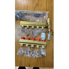霍尼韦尔RM25-BR03-NC 3路分集水器主管（分水器可选配流量计，集水器内置电动阀芯）图2