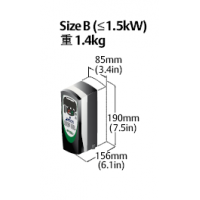 尼得科驱动器SKBD2001501.5KW已停产升级型号：C200-0220007*** 尼得科变频器